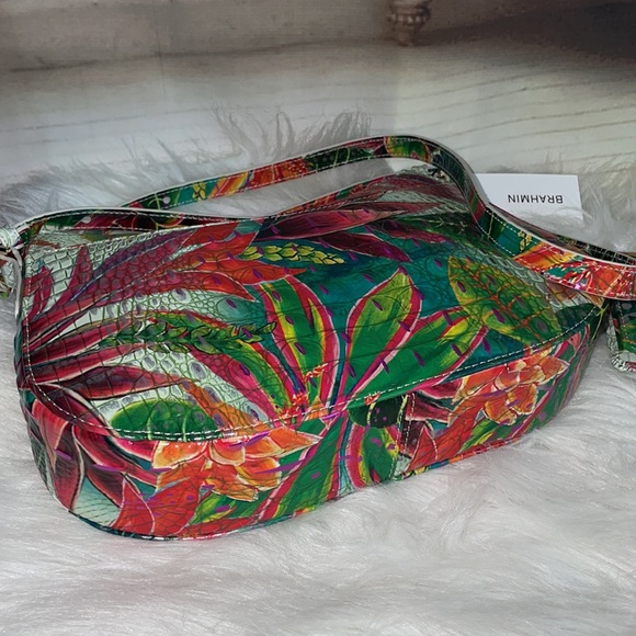 Brahmin Shayna Utopia Print Crossbody Bag & Ady Wallet NWT SELLING AS A SET - Picture 6 of 14